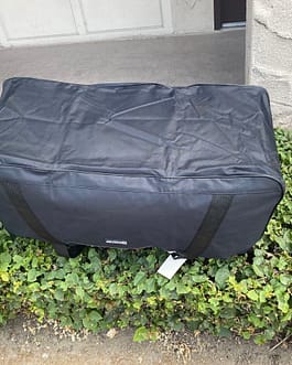 36″ Foldable Duffel Bag Cargo Hauling Light-Weight Luggage in Black
